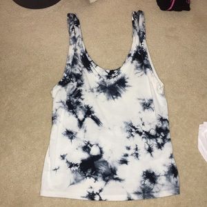 Tie dye crop top